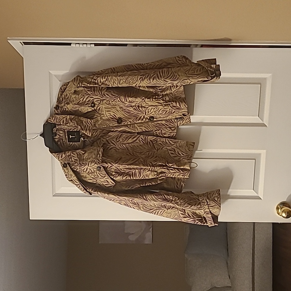 TED BAKER LONDON CHOPPED PARKA JACKET SIZE 14